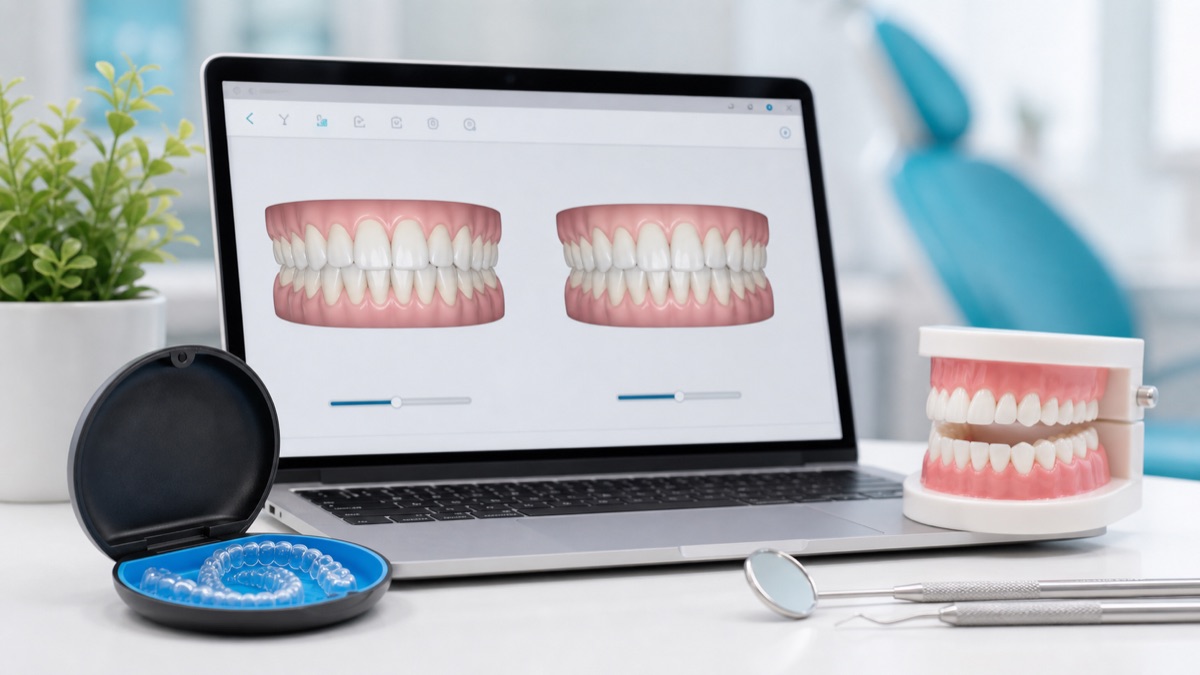 Simulación de sonrisa